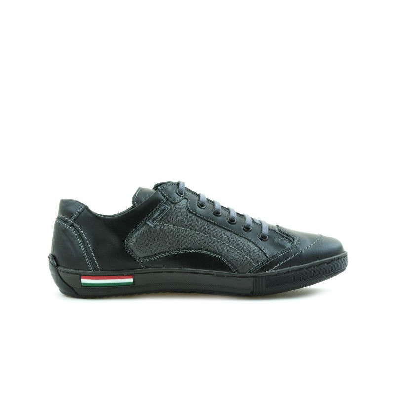 Scarpe sportive adolescenti 307 nero+grigio