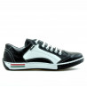 Scarpe sportive adolescenti 307 nero+bianco