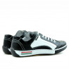 Scarpe sportive adolescenti 307 nero+bianco