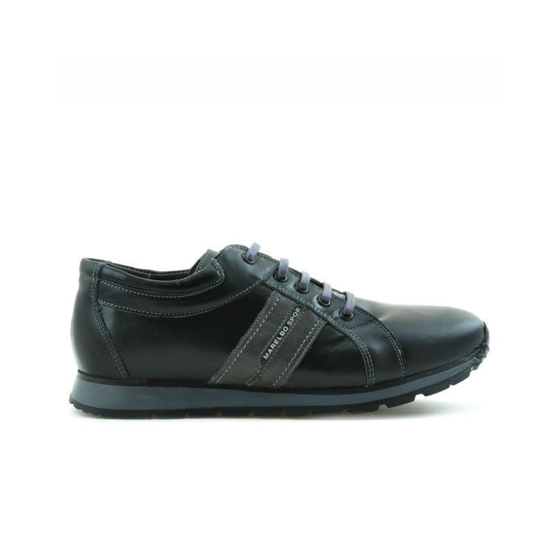 Scarpe sportive adolescenti 311 nero+grigio