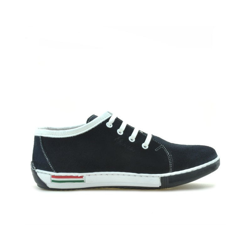 Scarpe sportive adolescenti 309 indaco velluto