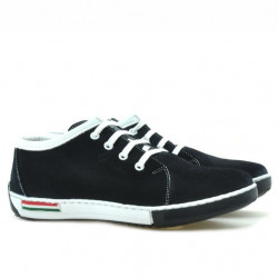 Scarpe sportive adolescenti 309 indaco velluto