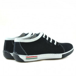 Scarpe sportive adolescenti 309 indaco velluto
