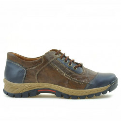 Scarpe sportive adolescenti 313 indaco+marrone