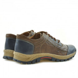Scarpe sportive adolescenti 313 indaco+marrone