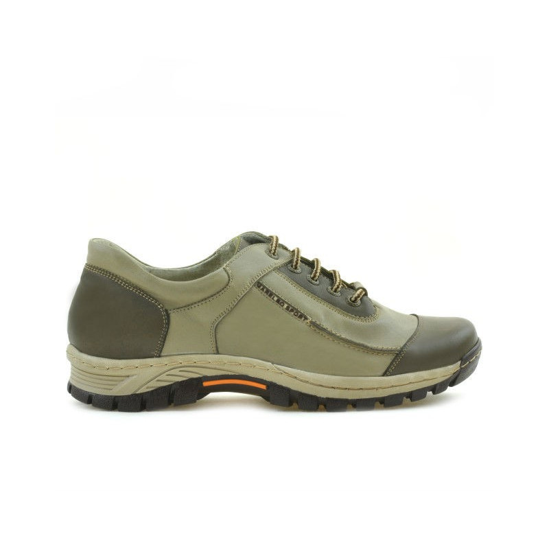 Scarpe sportive adolescenti 313 kaki+beige