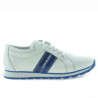 Scarpe sportive adolescenti 311 bianco+indaco