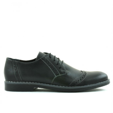 Scarpe casual/eleganti uomo 746 nero
