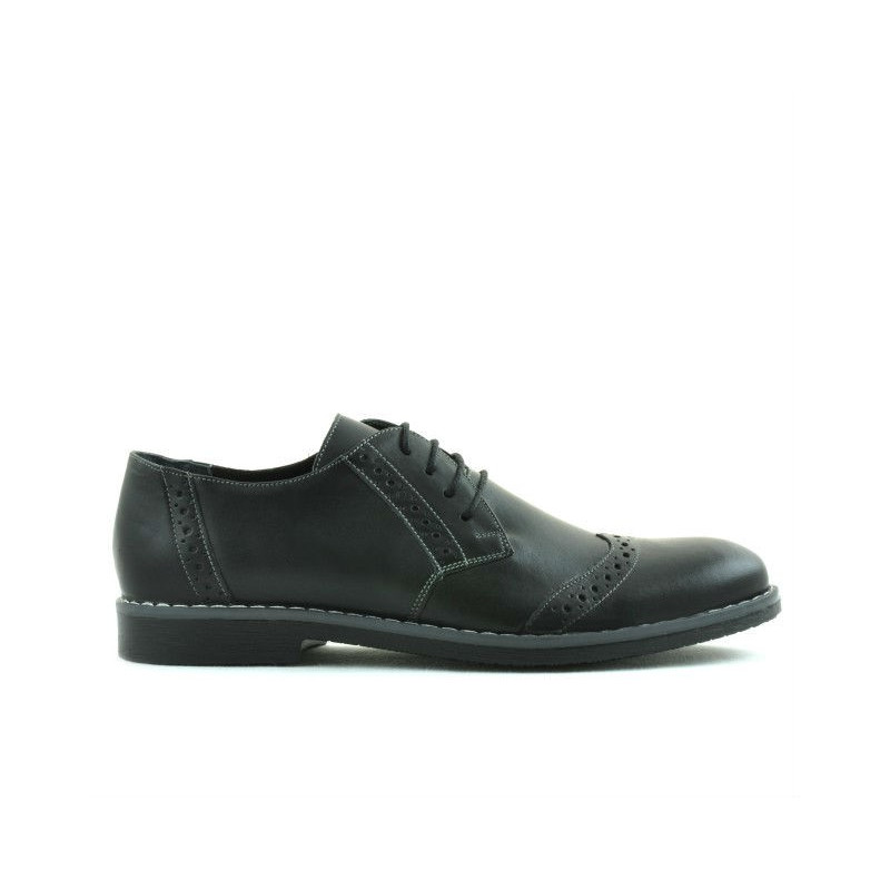 Scarpe casual/eleganti uomo 746 nero