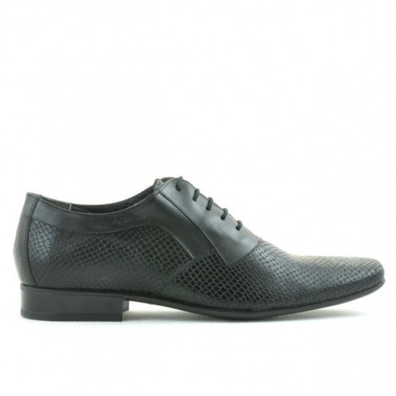 Scarpe eleganti uomo 798 nero combinato