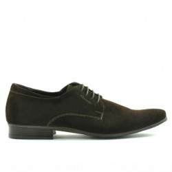 Scarpe eleganti uomo 786 caffè velluto