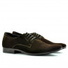 Scarpe eleganti uomo 786 caffè velluto