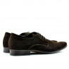 Scarpe eleganti uomo 786 caffè velluto