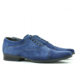 Scarpe casual / eleganti uomo 738 indaco velluto