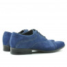 Scarpe casual / eleganti uomo 738 indaco velluto