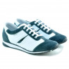 Scarpe sportive donna 196 grigio velour+bianco