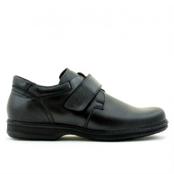 Scarpe casual/eleganti uomo 854sc nero velcro