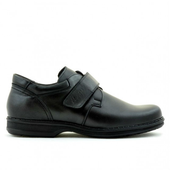 Scarpe casual/eleganti uomo 854sc nero velcro