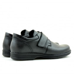 Scarpe casual/eleganti uomo 854sc nero velcro