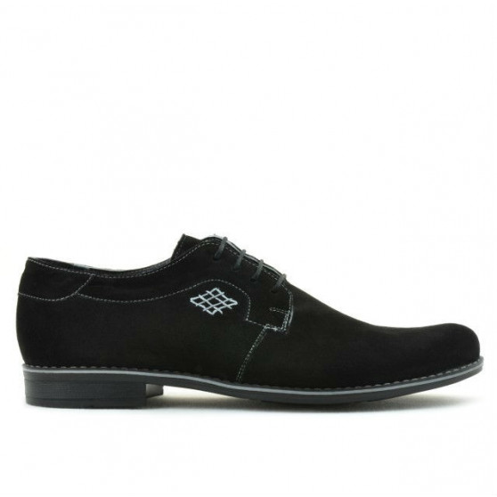 Scarpe casual / eleganti uomo 730 nero velluto