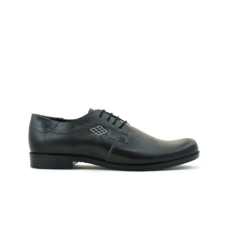 Scarpe casual / eleganti uomo (taglie grandi) 730m nero