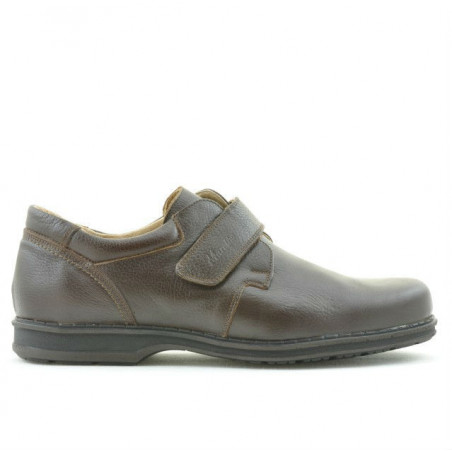 Scarpe casual / eleganti uomo 854sc marrone velcro