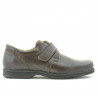 Scarpe casual / eleganti uomo 854sc marrone velcro