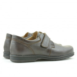 Scarpe casual / eleganti uomo 854sc marrone velcro