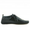 Mocassini uomo 865 nero+grigio