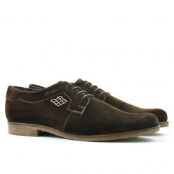 Scarpe casual / eleganti uomo (taglie grandi) 730m caffè velour