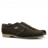 Scarpe casual / eleganti uomo (taglie grandi) 730m caffè velour