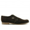 Scarpe casual / eleganti uomo (taglie grandi) 730m caffè velour