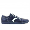 Scarpe sportive uomo 809 indaco+bianco