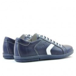 Scarpe sportive uomo 809 indaco+bianco