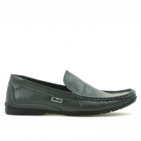 Mocassini uomo 813 grigi