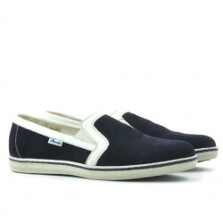 Scarpe casual uomo 870 velluto indaco