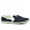 Scarpe casual uomo 870 velluto indaco