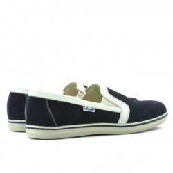 Scarpe casual uomo 870 velluto indaco