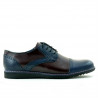 Scarpe casual uomo 811 indaco+bordò