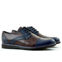 Scarpe casual uomo 811 indaco+bordò