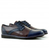 Scarpe casual uomo 811 indaco+bordò