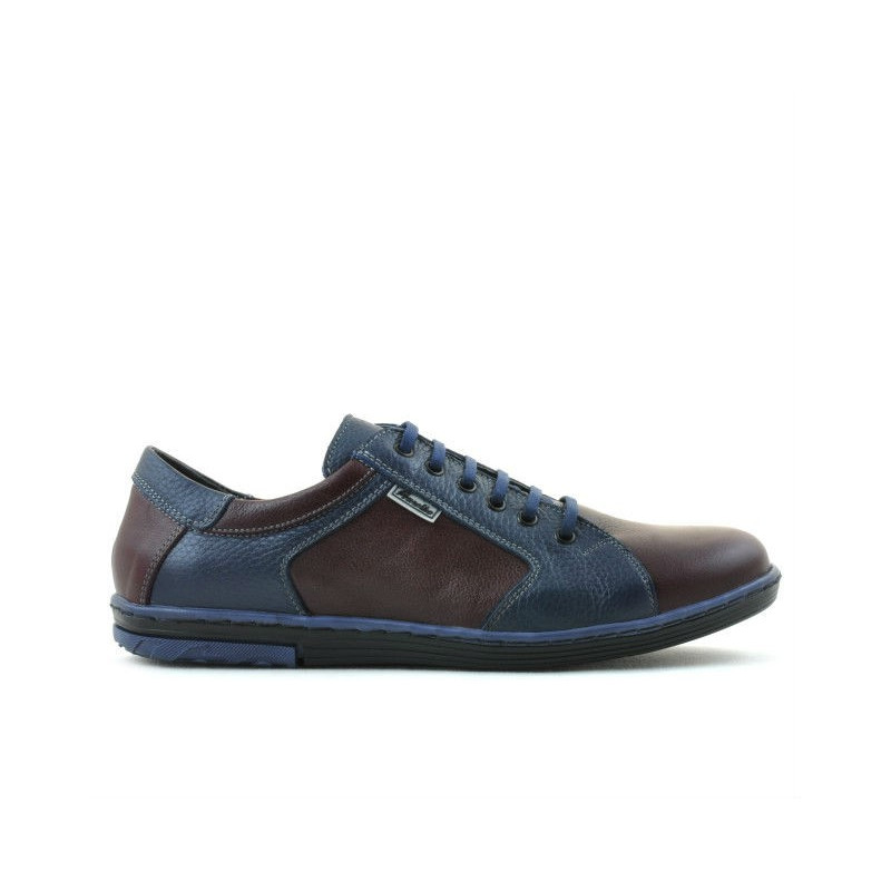 Scarpe sportive uomo 869 indaco+bordeaux
