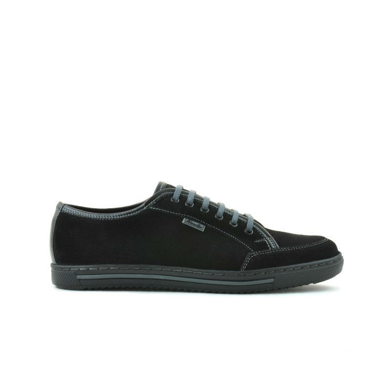 Scarpe casual/sport uomo 775 nero velluto