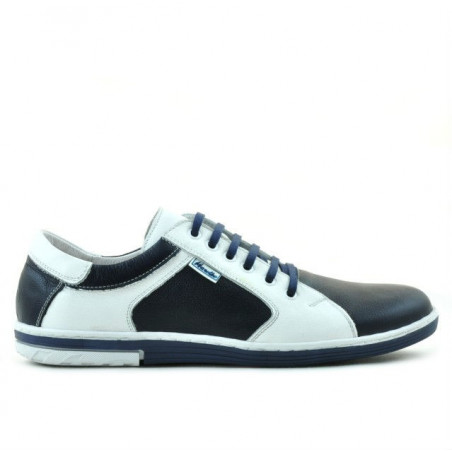 Scarpe sportive uomo 869 indigo+bianco