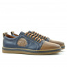 Scarpe casual / sportive da uomo 766 indaco+marrone