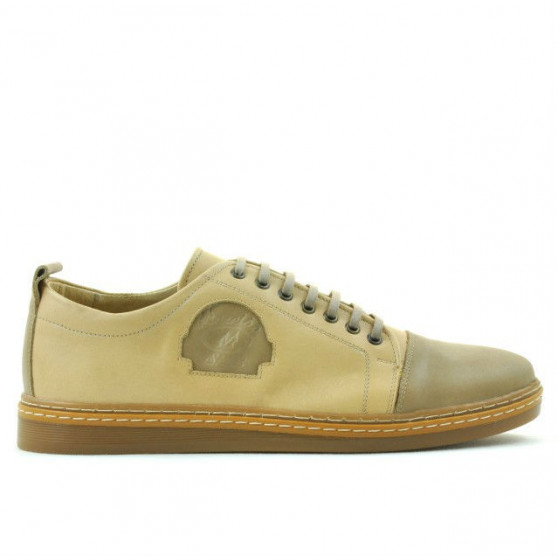 Scarpe casual/sport uomo 766 sabbia combinata