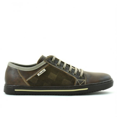 Scarpe sportive da uomo 851 caffè+sabbia