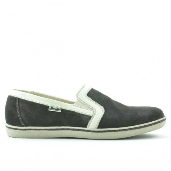 Scarpe casual uomo 870 tdm velluto (Testa di Moro)