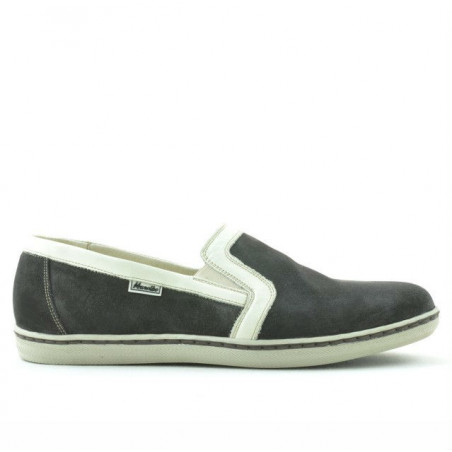 Scarpe casual uomo 870 tdm velluto (Testa di Moro)