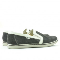 Scarpe casual uomo 870 tdm velluto (Testa di Moro)